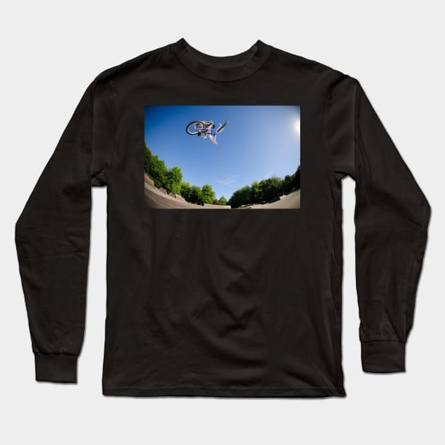 High BMX jump Long Sleeve T-Shirt by homydesign